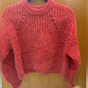 Frank & Oak Vibrant Red Knit Sweater